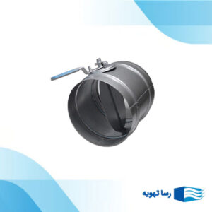 انواع دمپر گالوانیزه بین کانالی ساده و برقی