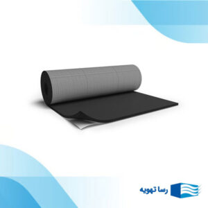 عایق الاستومری رولی پشت چسبدار