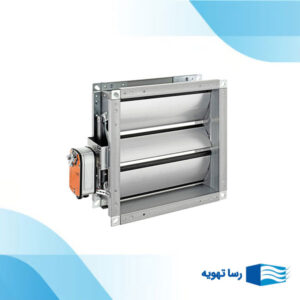 دمپر بین کانالی گرد و چهارگوش