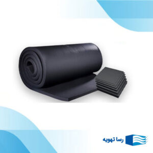 عایق الاستومری رولی کانال هوا