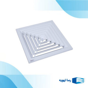 خرید و قیمت دریچه تایلی مشبک چهارگوش